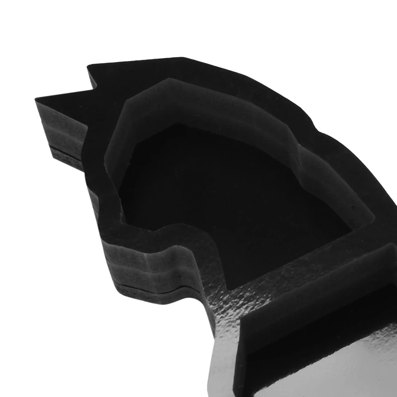 Cat On The Moon Crystal Shelf Moon Shelf Black Cat Design PVC Crystal Display Shelf For Living Dinning Room Bed Storage