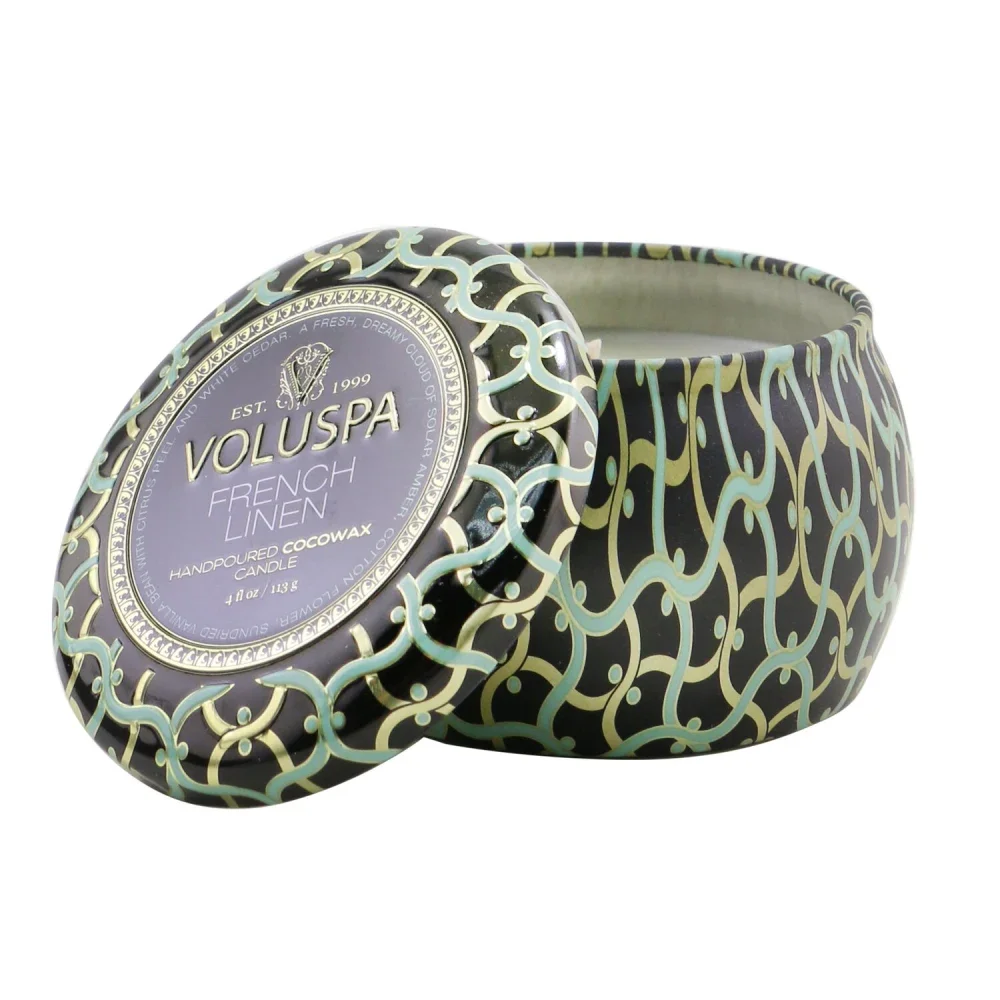 

VOLUSPA - Mini Tin Candle - French Linen 8214 113g/4oz