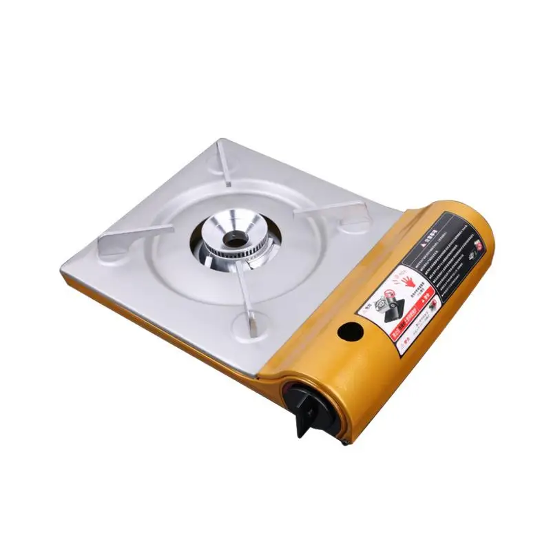 Portable Gas Grill For Outdoor 2900W Cassette Grill Portable Camping Stove Portable Gas Stove Iron Compact Alcohols Stove