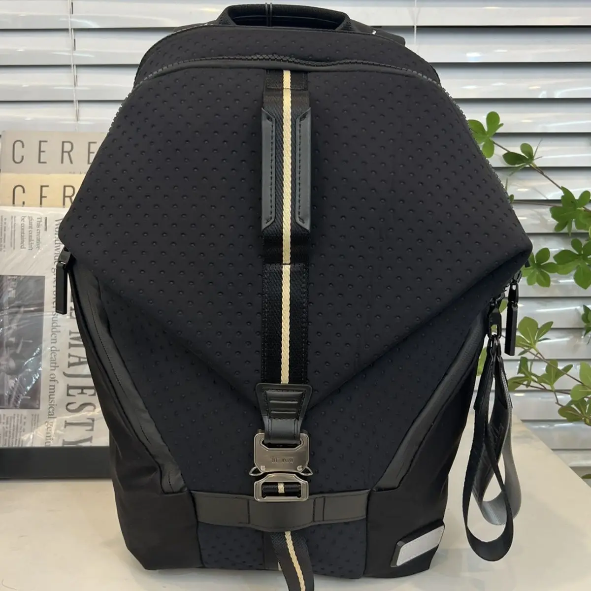 Tumi Lightweight Backpack Men's Ballistic Nylon Waterproof High Capacity Fashion Travel Computer Laptop Backpack Travel Bag