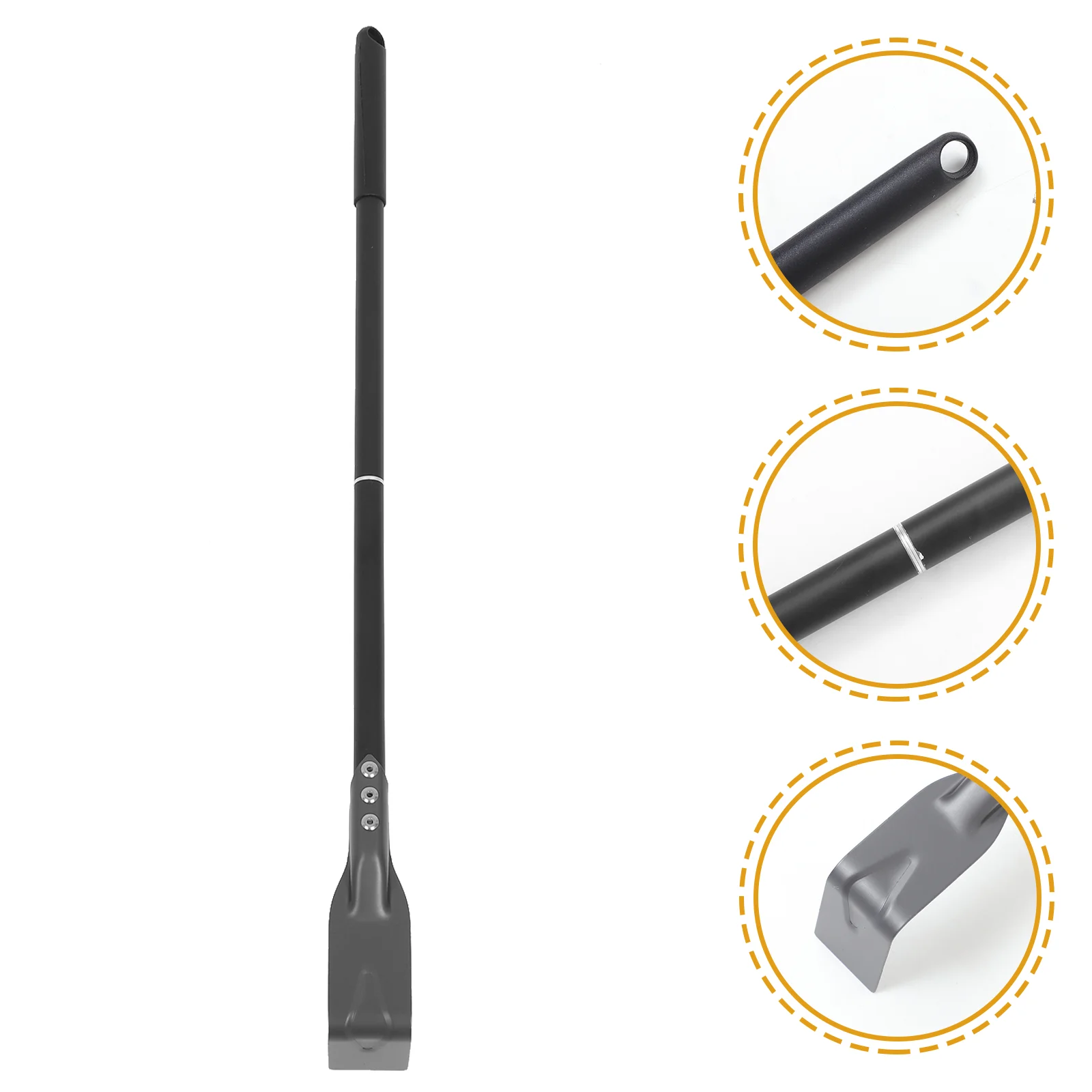 

Fireplace Ash Scraper Griddle Spatula Cleaning Tool for Coal Household Barbecue Rake Handle