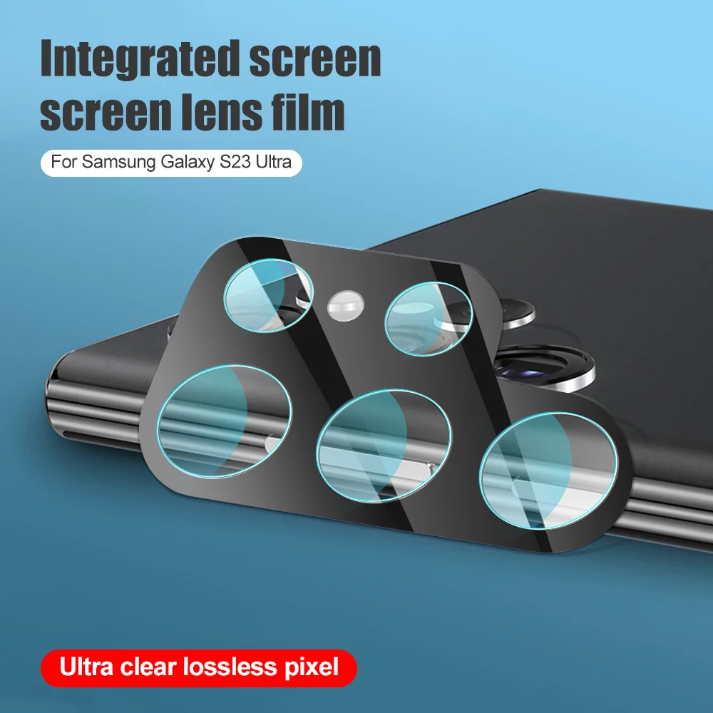

Camera Lens Protector For Samsung Galaxy S23 S23 Ultra S23 Plus Camera Tempered Glass Film For Samsung S23 Ultra Lens Cover Ring