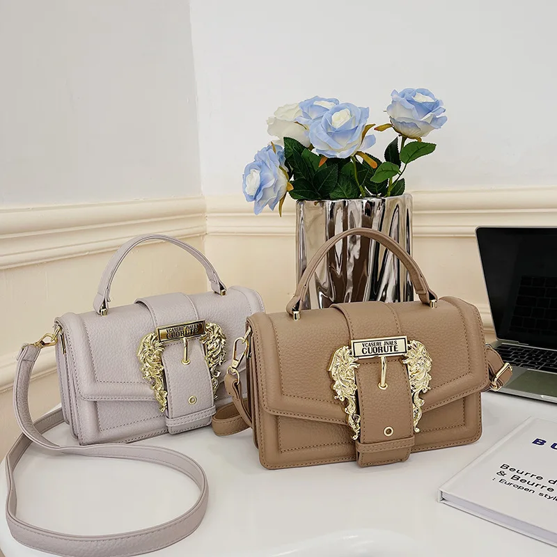 2023 New Retro Small Square Bag Fashion Simple Versatile Shoulder Crossbody Bag High Quality Women Purse And Handbags Sac A Main