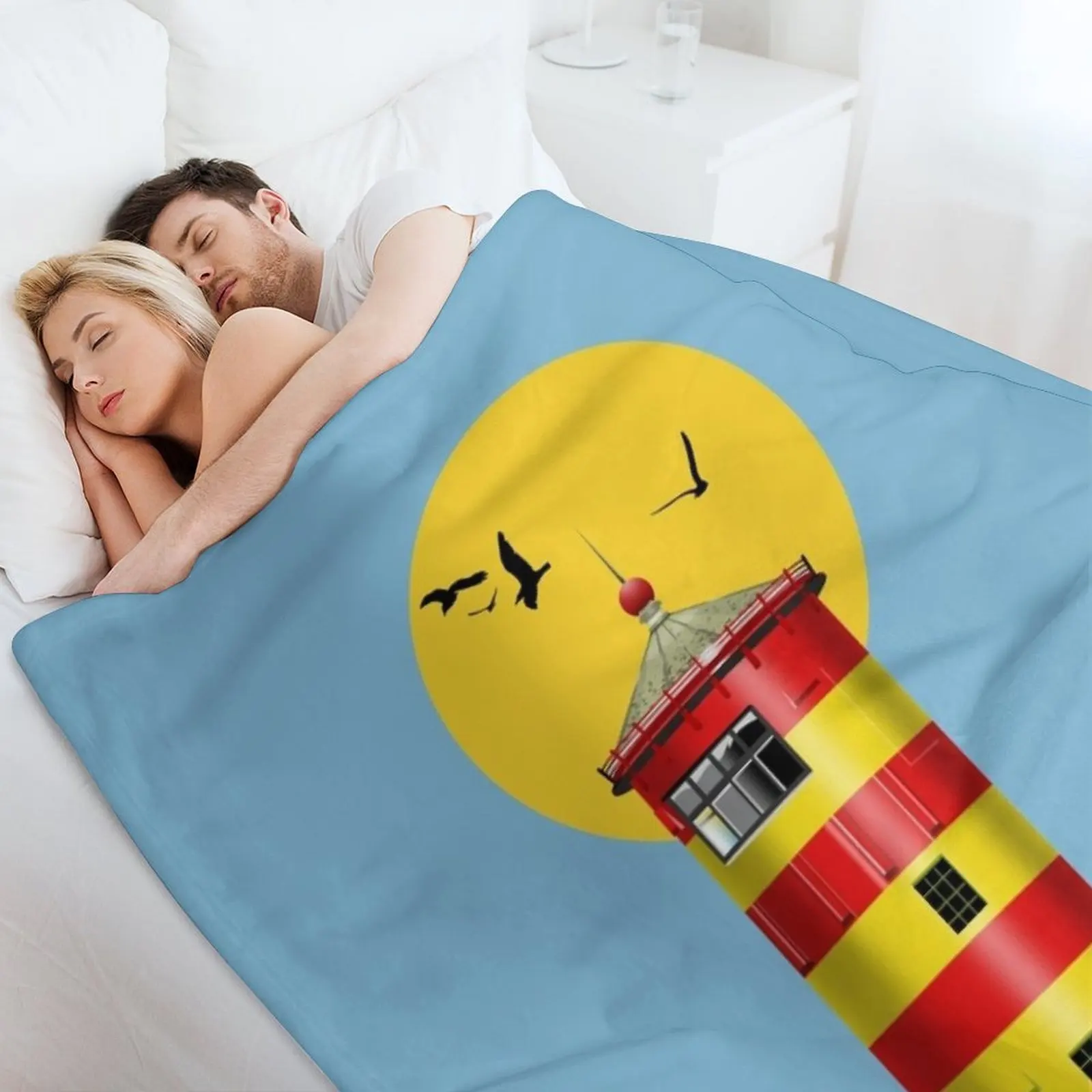 Плед Pilsum Lighthouse Pilsumer Leuchtturm Германия