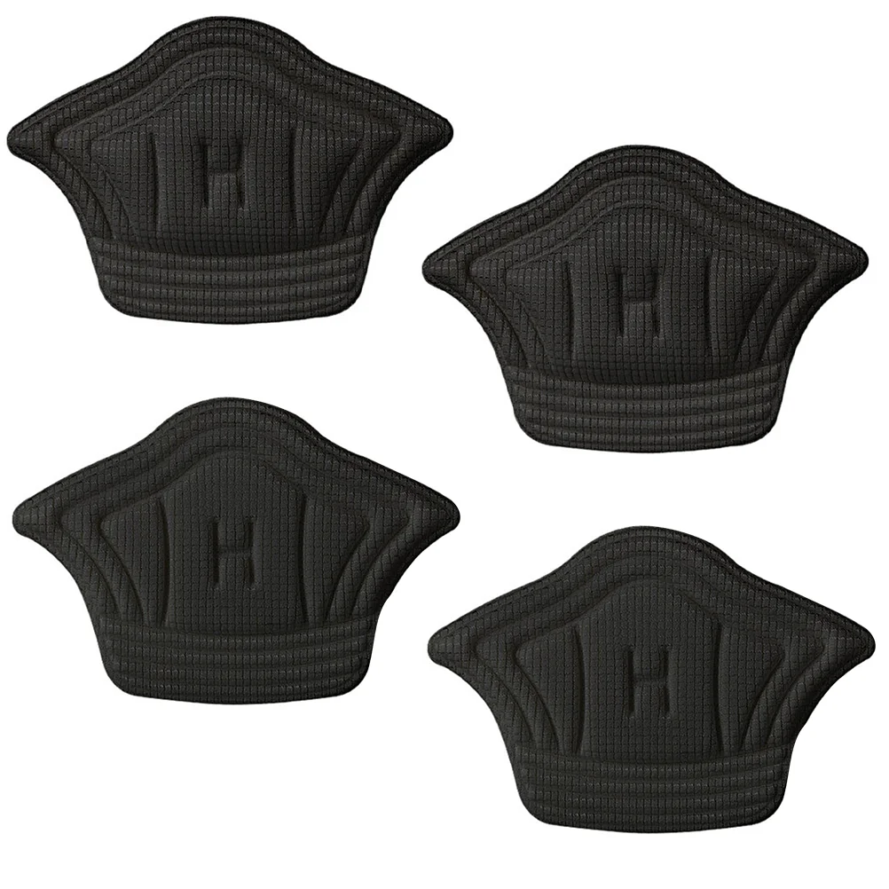 

2 Pairs Black Heel Boots Women Follow Protective Pad Shoes Sneaker Gel Mat Abrasionproof Sponge Girl Child