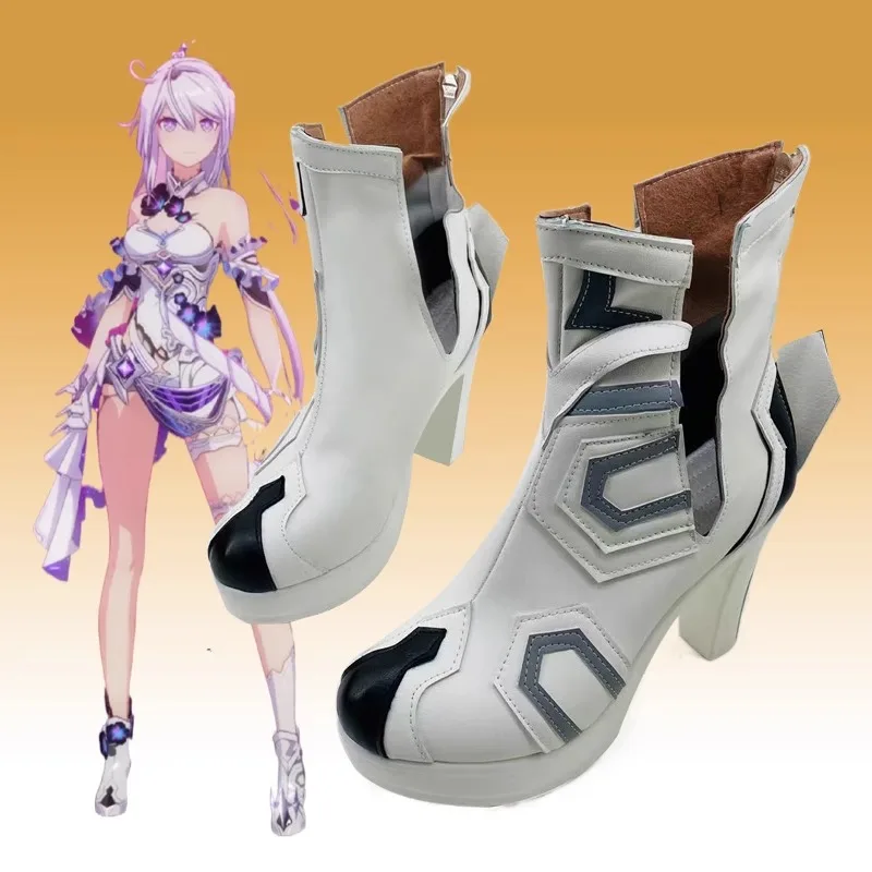 Kiana Обувь для косплея Игра Honkai Impact 3rd Косплей DokiDoki-R Herrscher of Finality Аксессуары