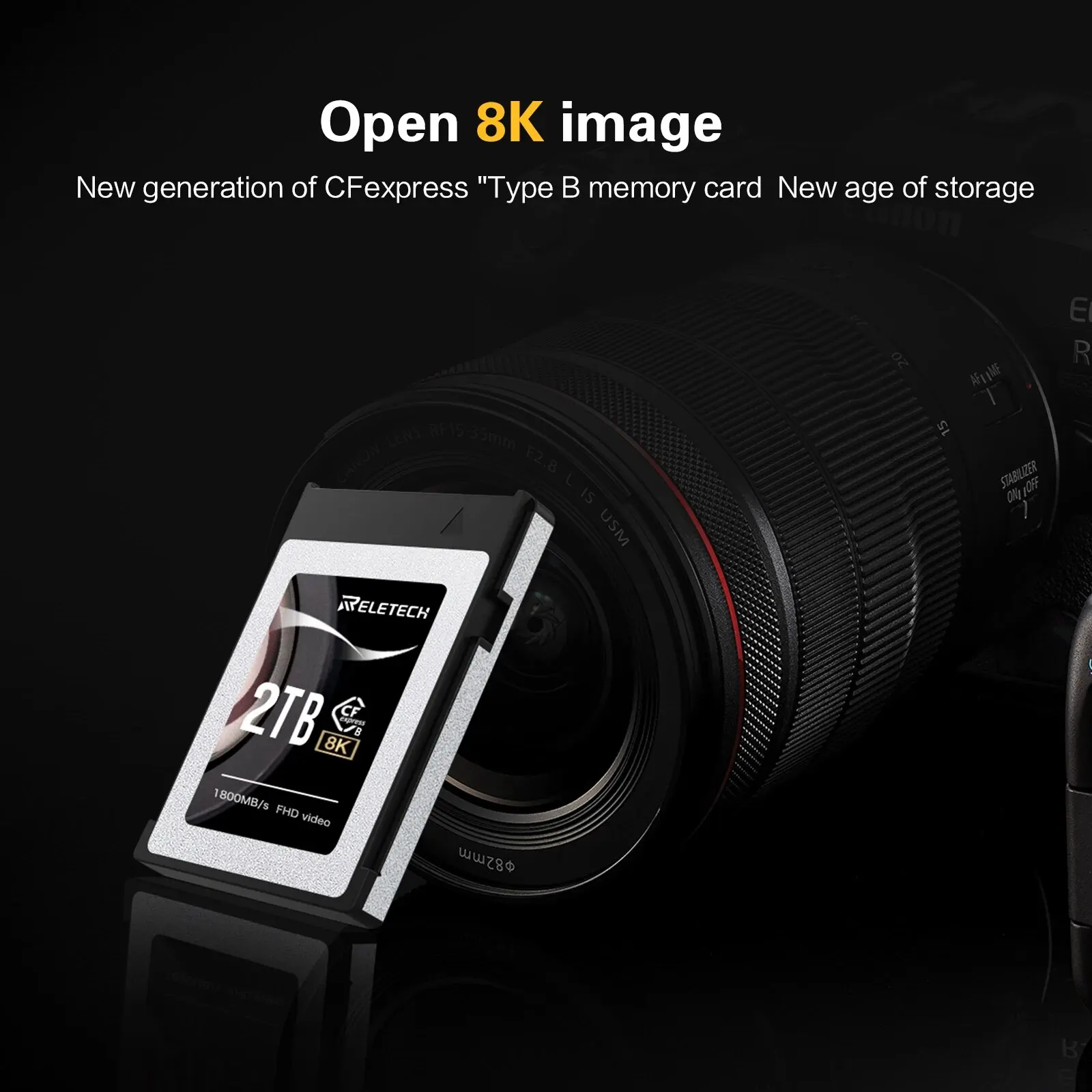 Карта Памяти Reletech CFexpress Type B 512 ГБ 1 ТБ 2 Высокоскоростное Чтение И Запись Для