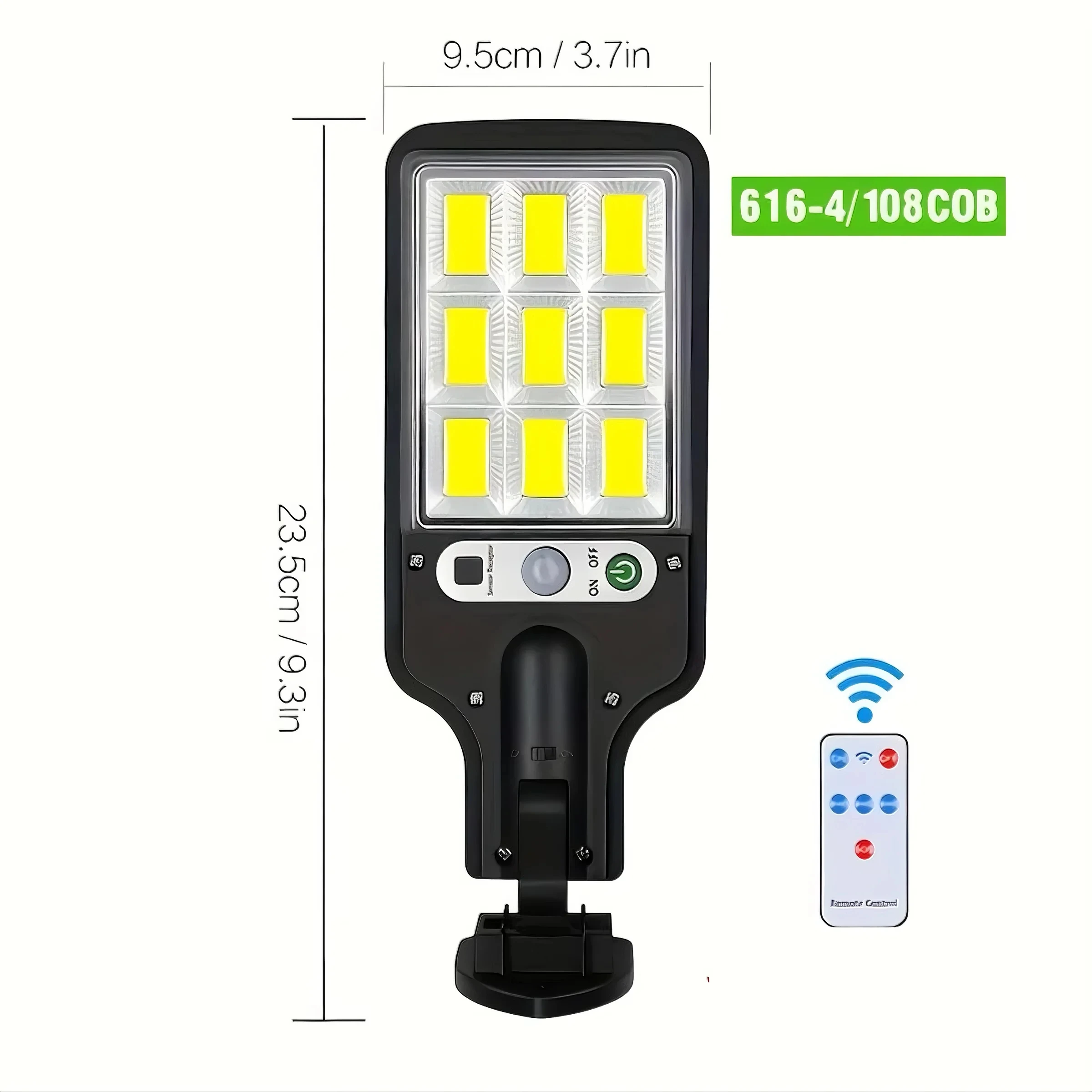 

Солнечный светильник 616-4/108COB с датчиком движения