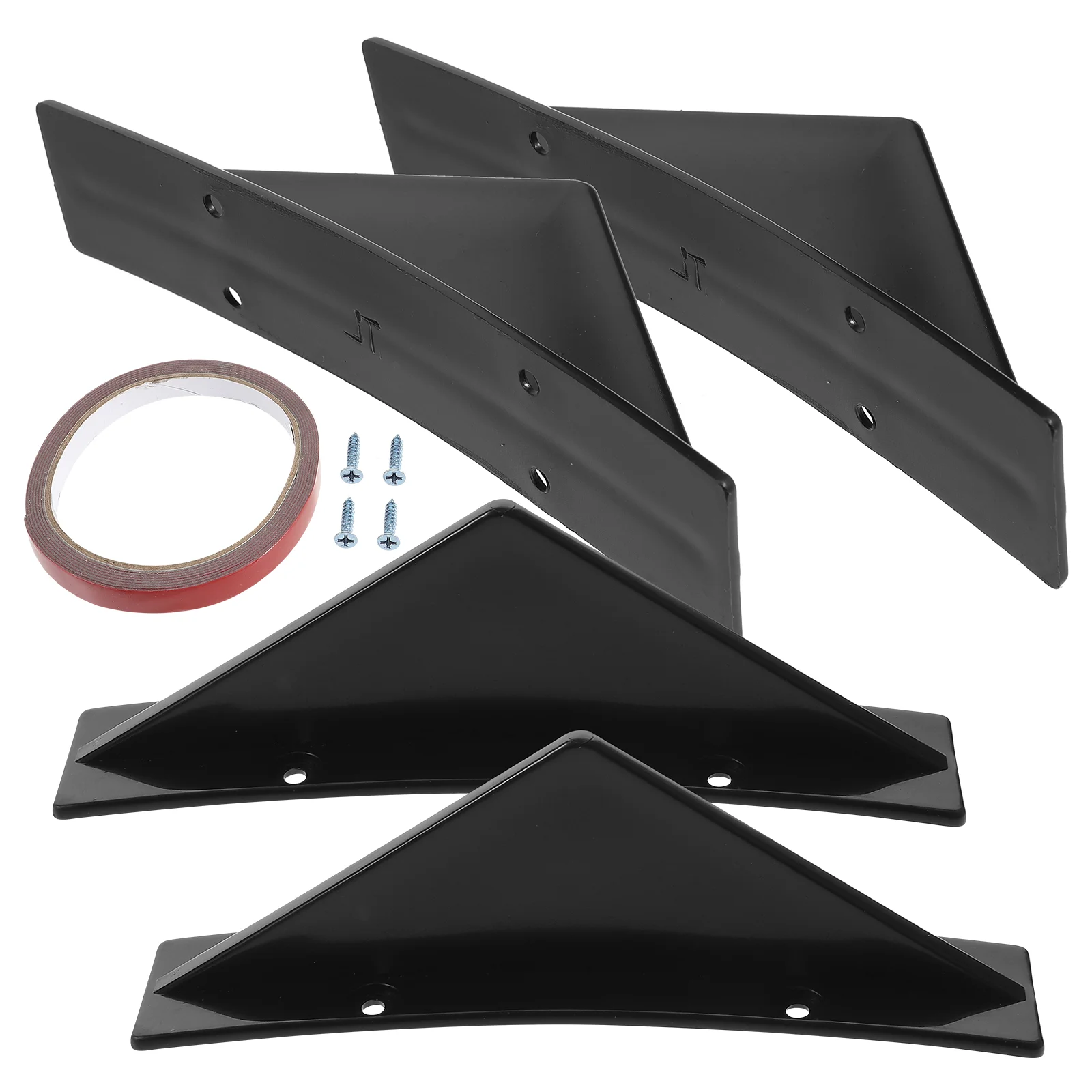 

Spoiler Rear Car Bumper Lip Fin Diffuser Suv Wing Accessories Sports Trunk Surrounded Truck Diversion Chassis Universal