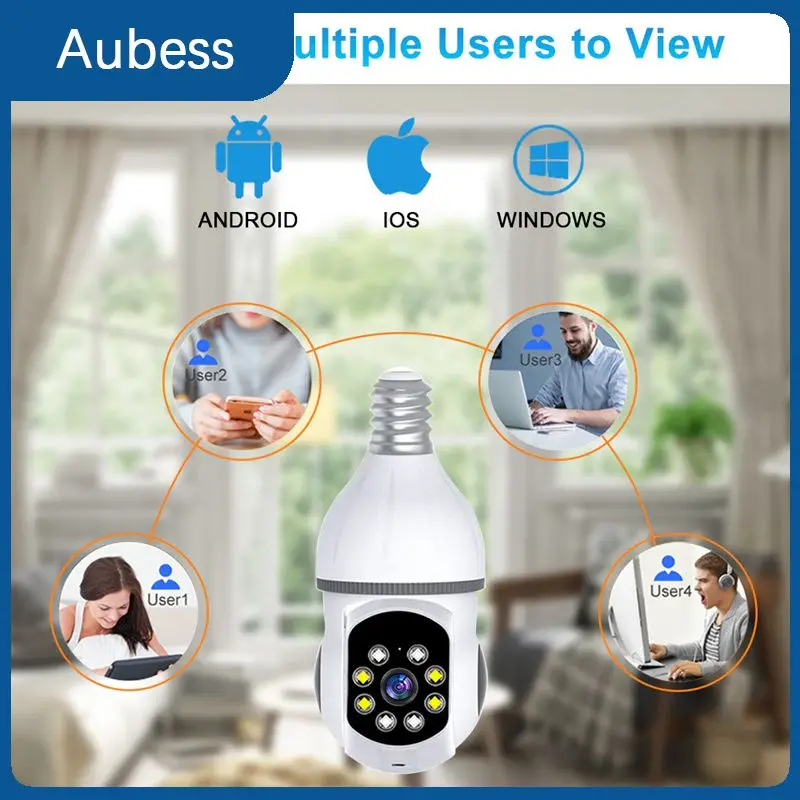 

Video Surveillance Outdoor Dual Light Home Video Camera Wireless Home Camera Smart Home Camera Wifi 5g Home Monitoring Hd 2.4/5g