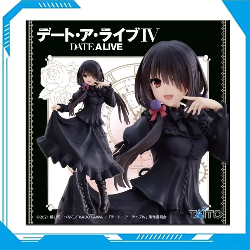 

Original Taito Coreful Figure Anime DATE A LIVE Tokisaki Kurumi Shifuku Dress DAL PVC Action Figure Collectible Model Toys