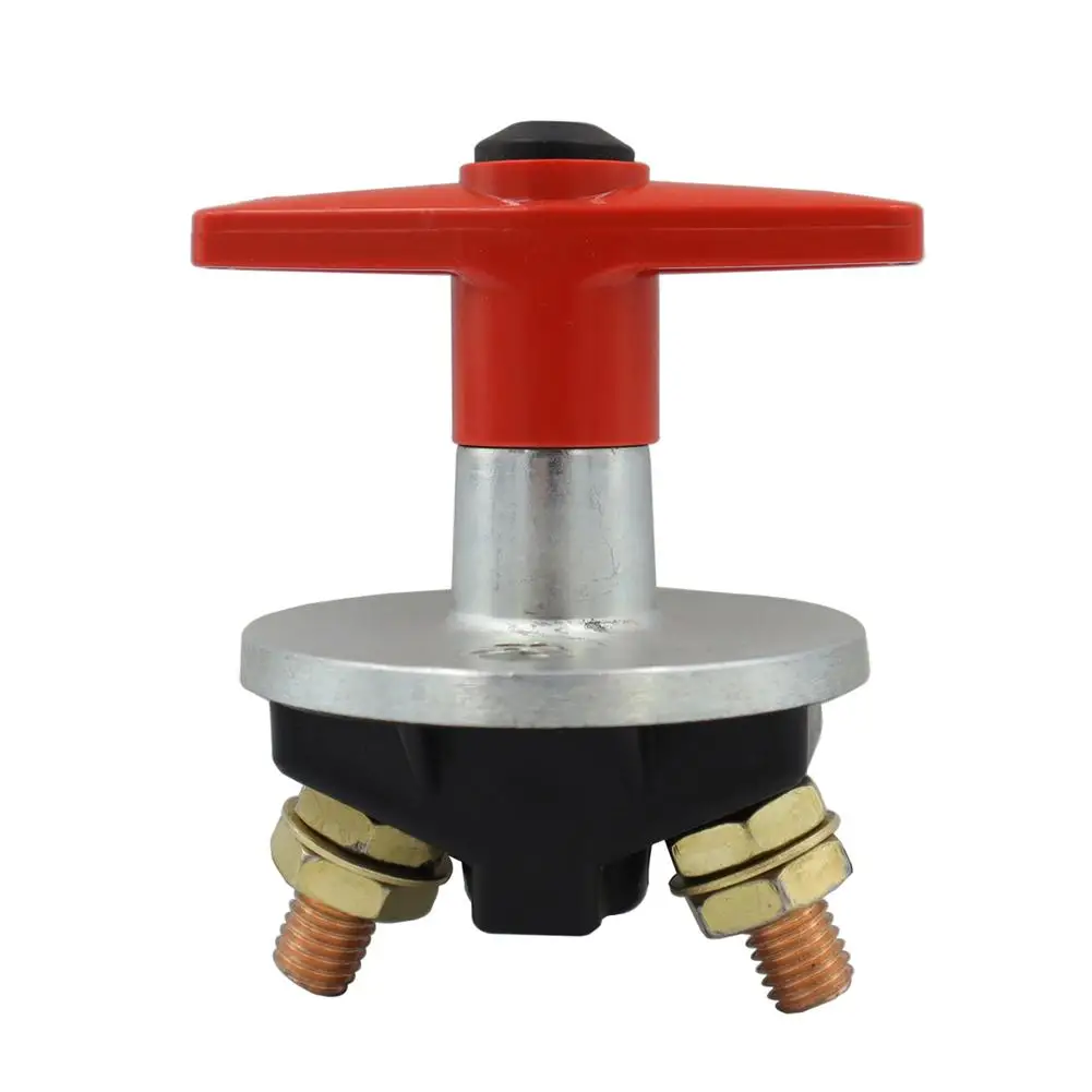 

12v-60v Racing 300A Battery Isolation Kill Switch Cut Off Breaker Marine Red Removable Key for Truck Boat Camper Dropship