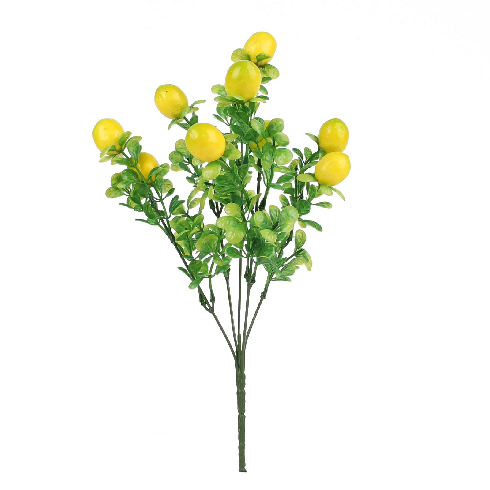 

36cm Artificial Lemon Branch Foam Fruit Imitation Plants Fruit Props Home Decor Wedding Party Decoration Realistic Fake Plant