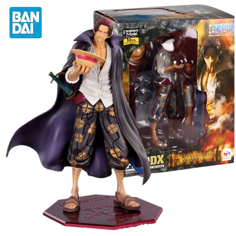 

One Piece Figure Shanks Red Hair Shanks Action Figures New World Four Kings Pvc Model Toys Children Toys