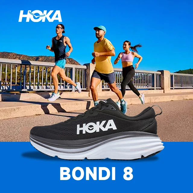 

Беговые кроссовки HOKA Bondi 8 для мужчин и женщин, оригинальные легкие Сникерсы для улицы, амортизирующие, для длительного использования