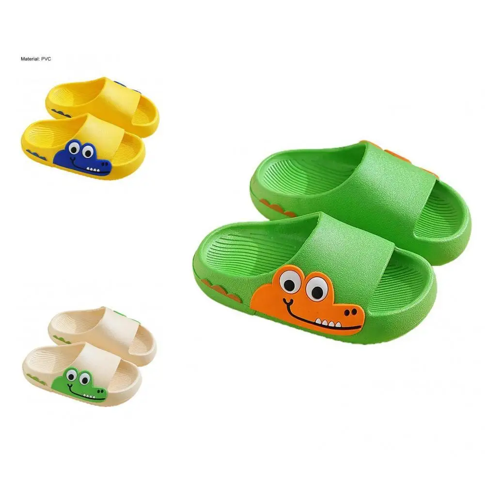 

5 Colors 1 Pair Great Lightweight Cartoon Slippers Eye-catching for Household