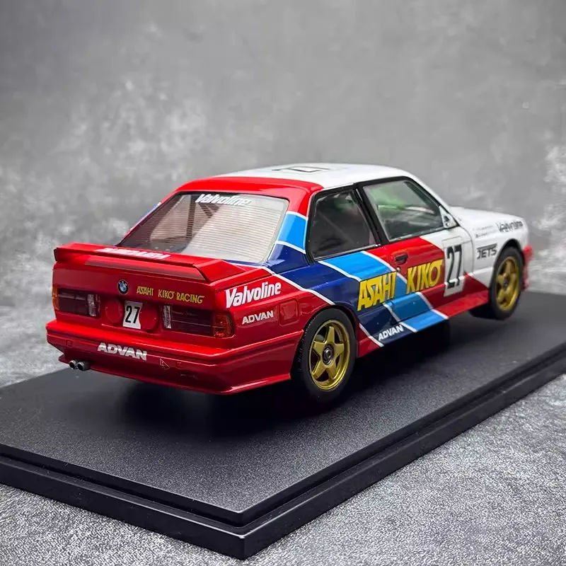 Фото Модель Solido 1/18 BMW M3 # 27 JTCC 1986 с двумя открывающимися дверями, литая модель автомобиля, лимитированная серия, статическая, новая коллекция, подарки для мальчиков №5