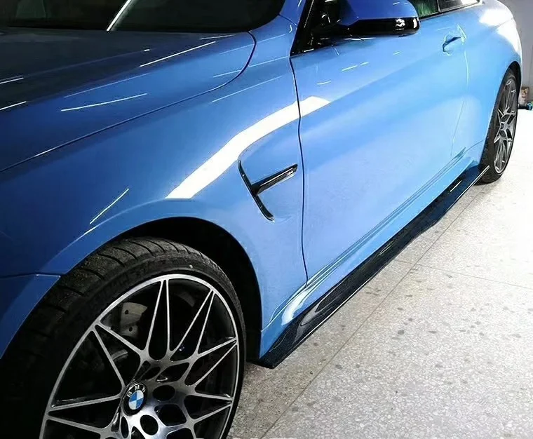 Боковые юбки из углеродного волокна PSM автомобильные аксессуары комплект кузова