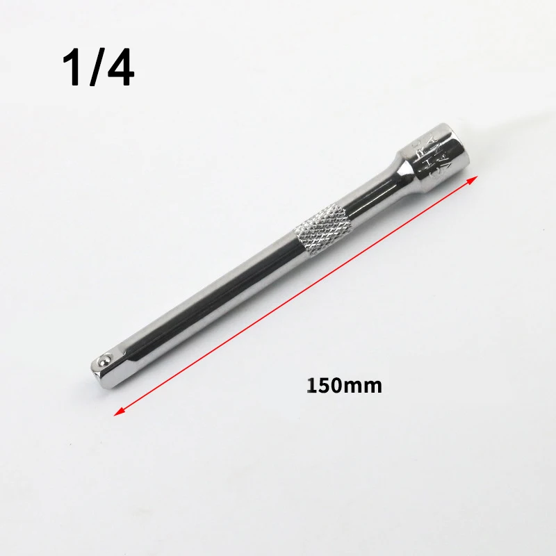 

Удлинитель торцевого ключа BSIDE 1/4", хромованадиевая сталь 50/100/150 мм