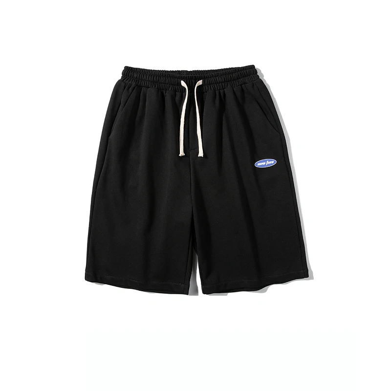 

Retro Minimalist Sports Shorts Men's And Women's Trendy Casual Versatile Quarter Back Pocket