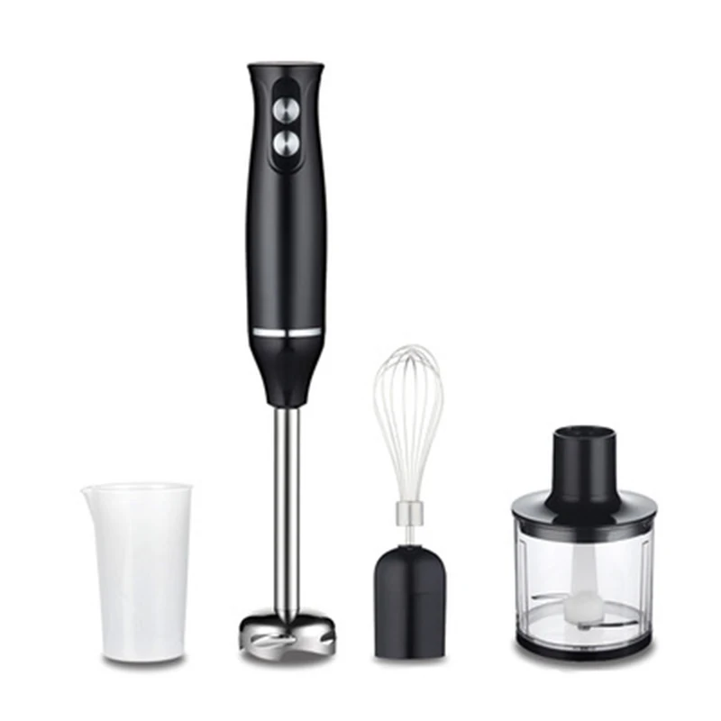 

Electric Blender Stainless Steel Stick Hand Blender Mixer Food Processor 4 In 1 Egg Whisk Smoothie Cup Juicer Meat Grinder