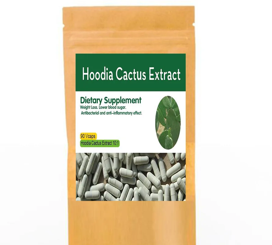 

100pcs, HOODIA Cactus Extract Hoodia Gordonii Capsules Weight Loss
