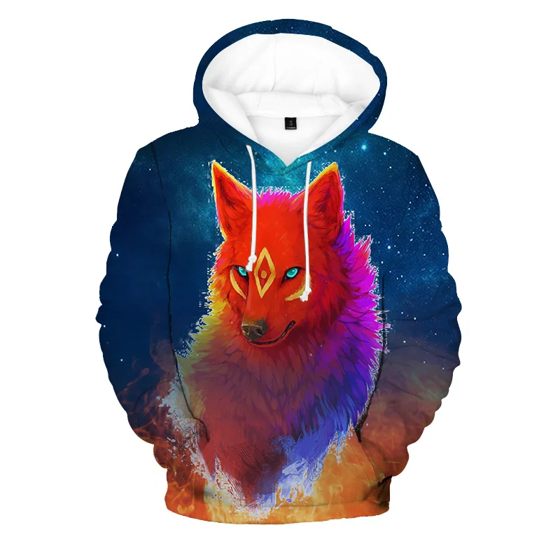 

Men's/Women's 3D Wolf Hoodie Men's Hoodie Animal Wolf Print Hoodie Sweatshirt Sweatshirt Jacket Funny Hoodie DropShipping