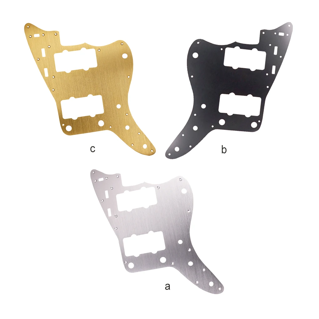 

Guitar Pickguard Lightweight Front Guard Cover Coated Surface Wear-resistant Scratch Plates Electric Guitar Gold