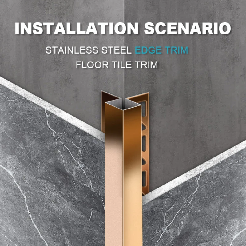 Под заказ. 304/нержавеющая сталь U // L-образные декоративные полоски плинтусы