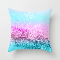 colorful fashion purple pillow case colorful gold ins cushion cover sofa office garden ornamental pillowcase for living room
