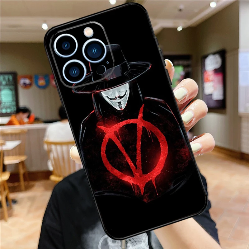 V Vendetta чехол для iPhone 12 Pro Max 13 Mini 11 XS X XR 6S 8 7 Plus SE 2020 Coque |