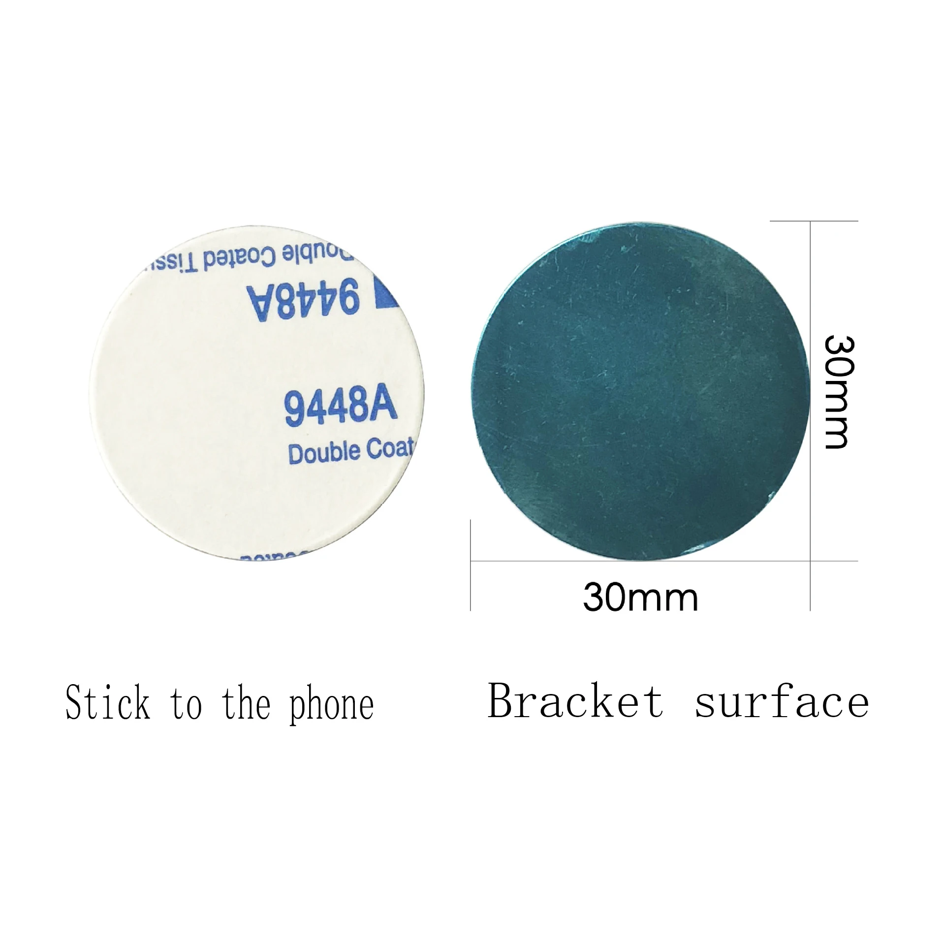 

5/10/20PCS Magnetic Disk Phone Stand Magnet Metal Plate Car Phone Holder Metal Plate Iron Sheets for Magnetic Car Phone Holder