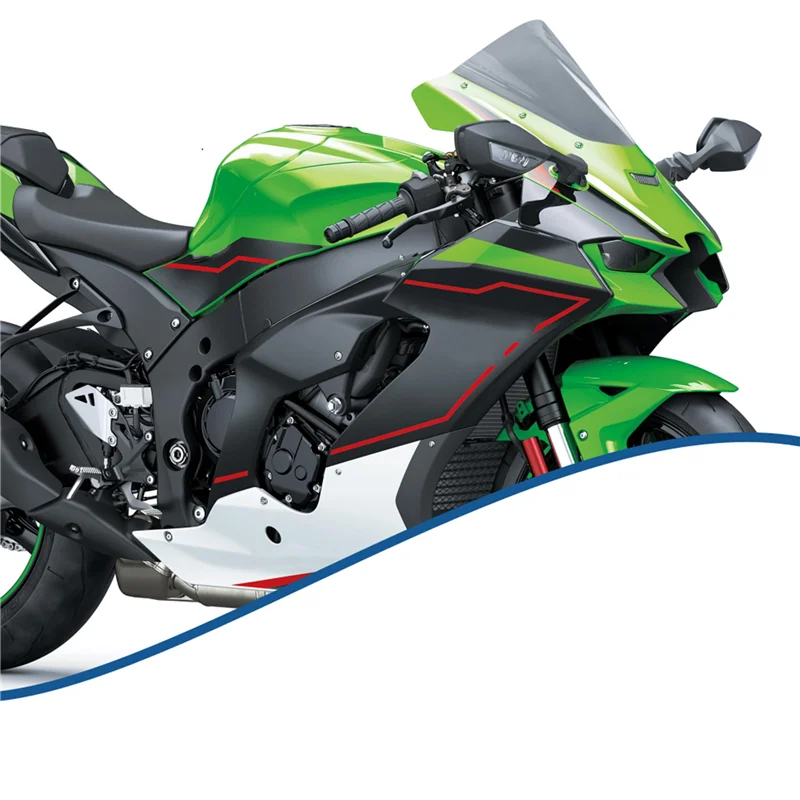 

Ветровой экран мотоцикла, ветровое стекло, ветровой экран для KAWASAKI Ninja ZX10R ZX-10R 2021 2022 (черный)