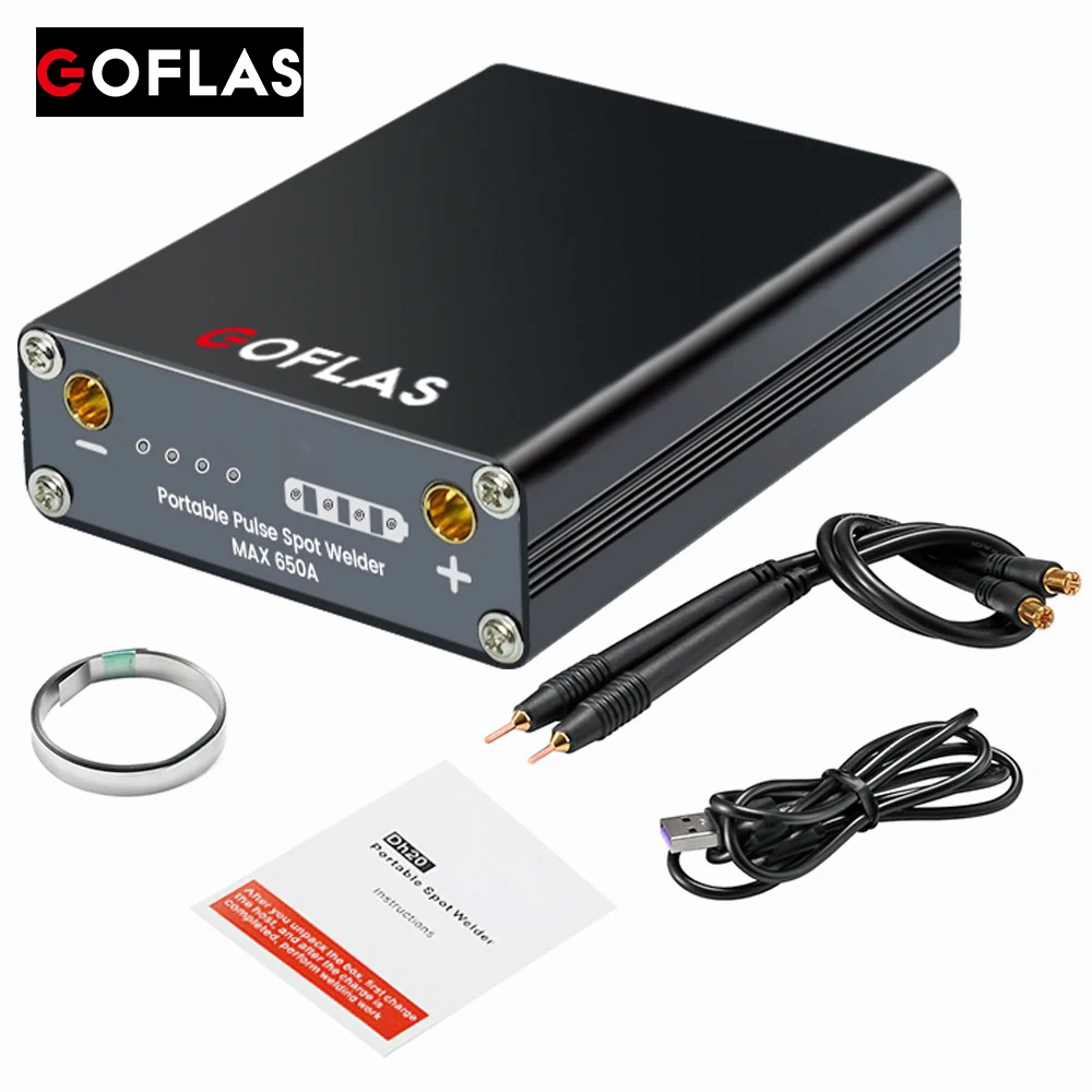 

DIY Spot Welder Handheld Portable Mini Spot Welding Machine With Quick Release Pen For Welding Nickel Plate 18650 Battery