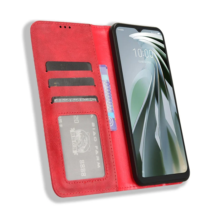 Кожаный флип-кошелек для ZTE Nubia LVY Магнитная Адсорбция чехол телефона Lvy