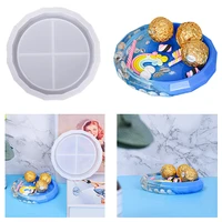 diy ashtray tray mold resin epoxy mold silicone mould jewelry plate dish casting mold jewelry making tools