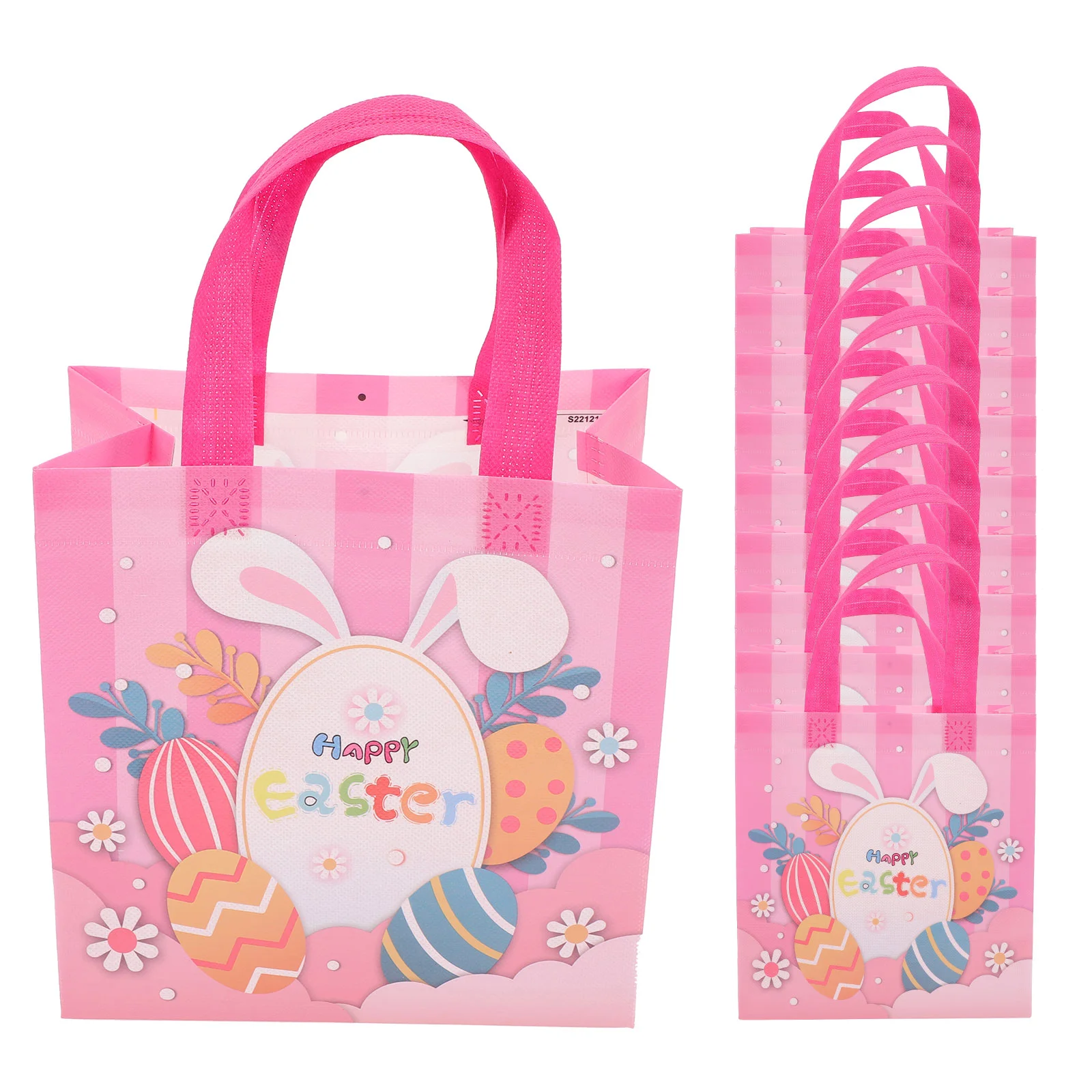 

Easter Gift Bunny Paper Party Treat Rabbit Pouches Packing Candy Goodie Basket Wrapping Fabric Clothes Wedding Egg Souvenir Tote