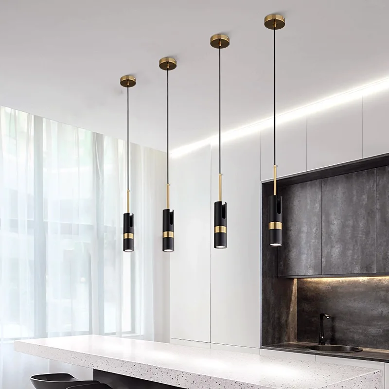 Светодиодный подвесной светильник в скандинавском стиле регулируемый домашний