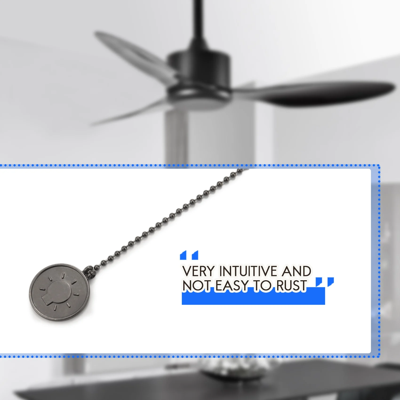 Ceiling Fan Pull Chain Set 4 Pieces Bulb and Pattern Extension Pendant | Бытовая техника