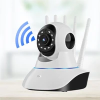 1080p hd home security surveillance cameras with wifi shaking head machine wireless 360 rotatable night vision intercom monitor