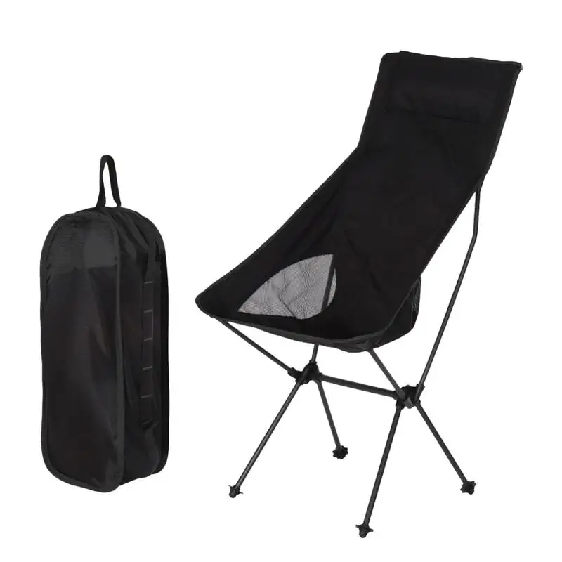 

Складное кресло из ткани Оксфорд, портативный стул с максимальной нагрузкой 330 фунтов, для улицы, кемпинга, путешествий, рыбалки, домашнее сиденье для барбекю, 600D