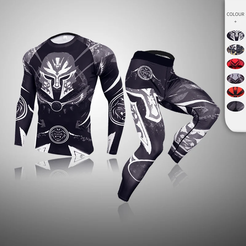 

Sports Compression Underwear Winter Thermal Long Johns Men Tights Warm Base Layer Long Sleeve Warm Sweat Suit Jogging Sportswear