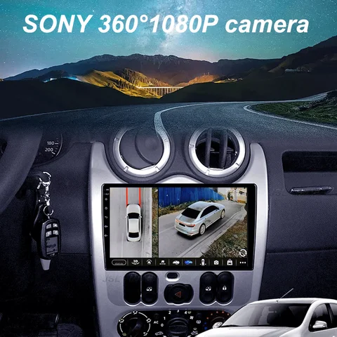 Автомобильный радиоприемник Android 15 для Renault Logan 1 Sandero 2009-2015 для Dacia Duster 2010-2017 Мультимедийный видеоплеер Навигация s