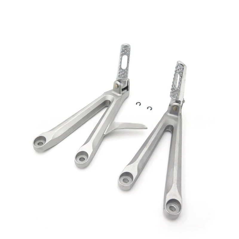 

Для Honda CBR600RR 2003 2004 2005 2006 CBR600 RR мотоциклетные передние подножки для водителя и заднего пассажира, кронштейн для подножки, набор подножек