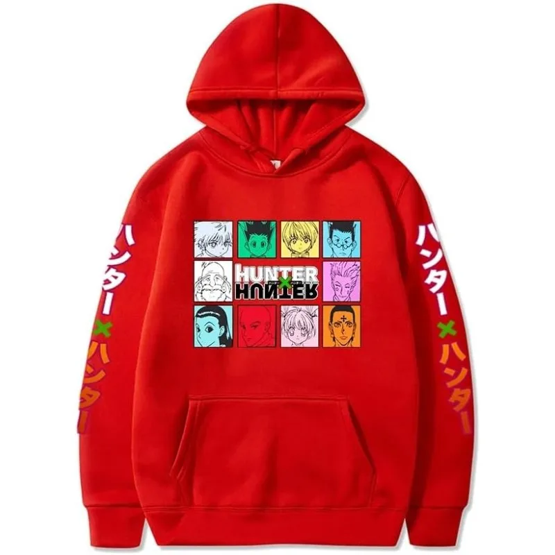 Худи Hunter X Killua Leorio Kurapika Gon Hisoka из полиэстера и хлопка