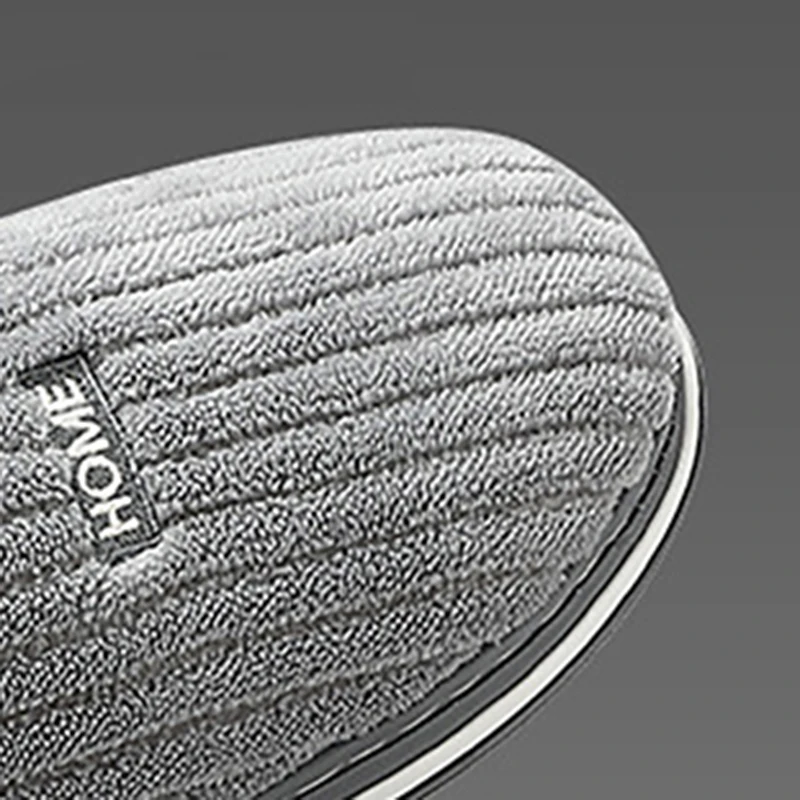 Домашние плюшевые тапочки с буквенным узором для женщин повседневные домашние