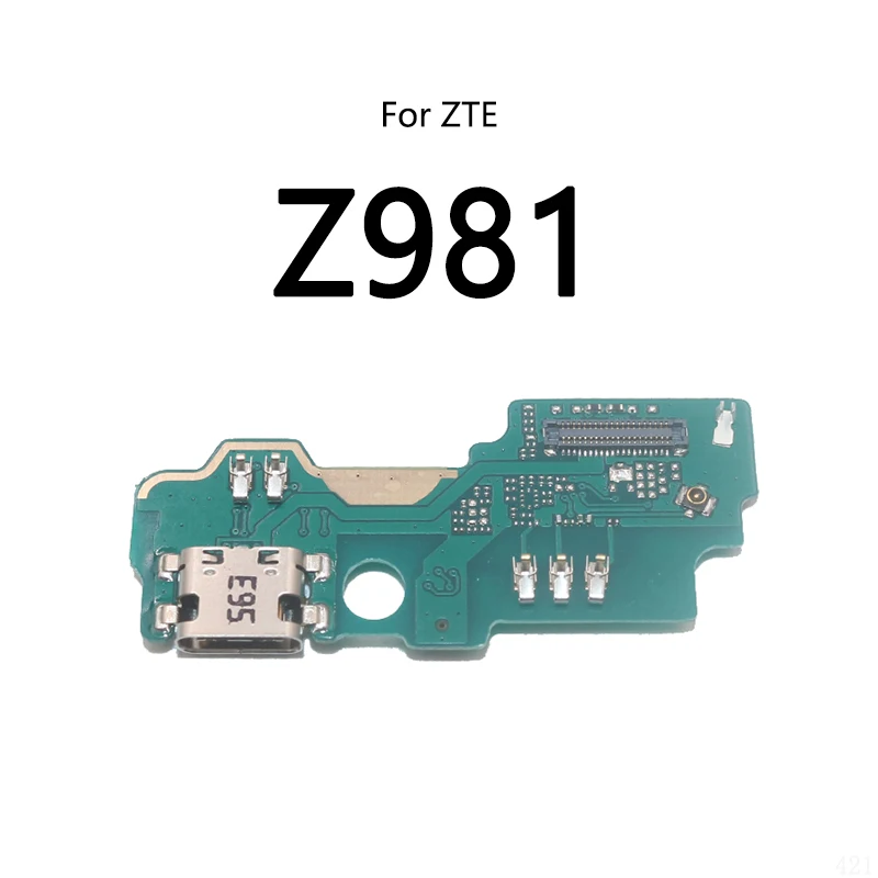 

10 шт./партия для ZTE Blade Z Max Z982 Pro Z981 / X Max Z983 USB-коннектор для зарядки док-станции Разъем зарядная плата гибкий кабель