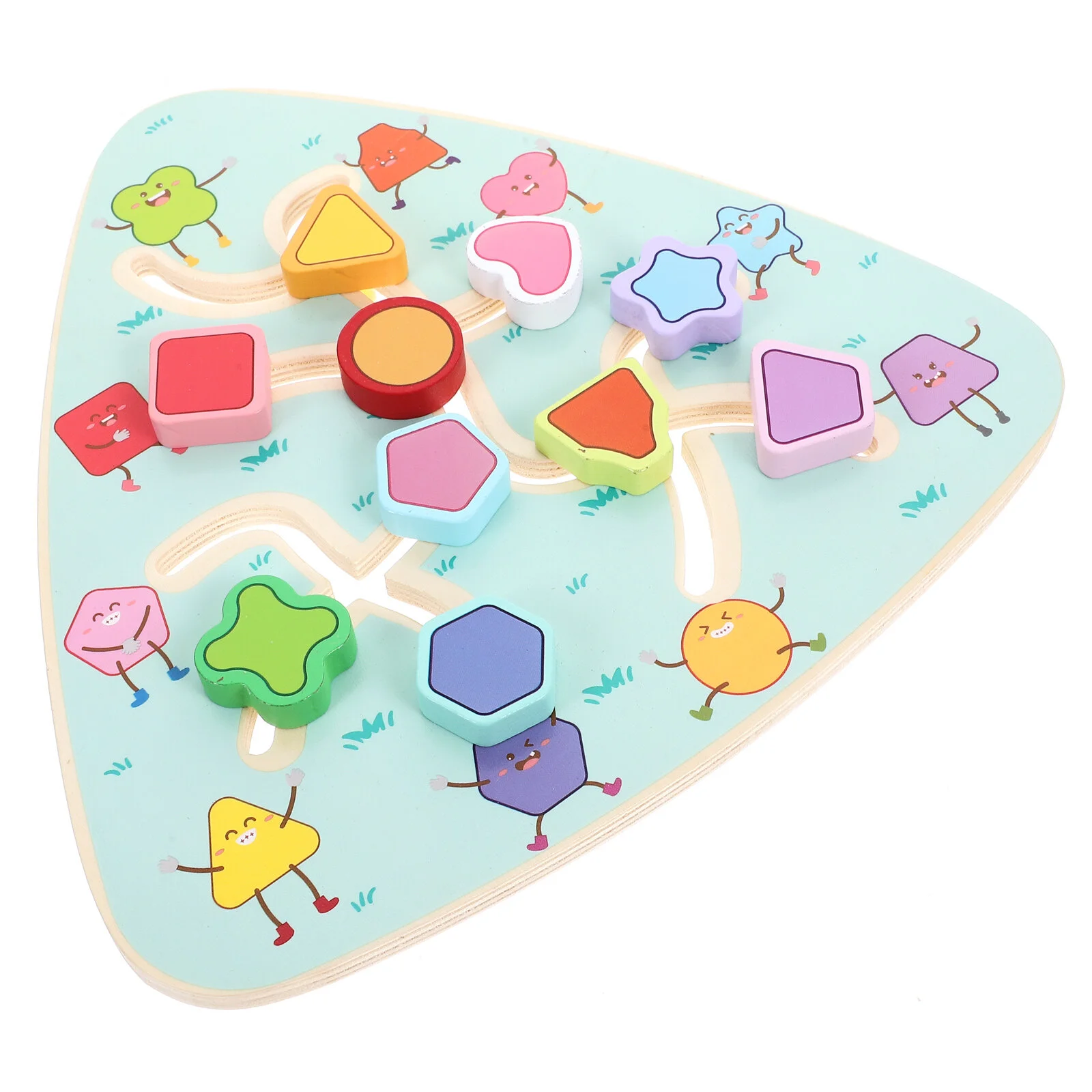 

Wood Maze Board Toy Funny Maze Track Board Toy Maze Board Toy Maze Toy Learning Toy