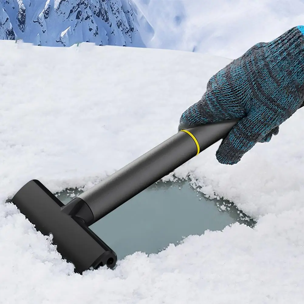 

Car Ice Scraper Windshield Ice Breaker Quick Clean Glass Brush Detachable Multi-functional Snow Clearing Tool Car Accessories