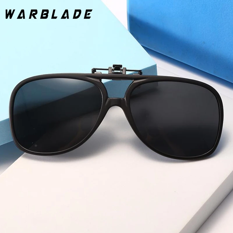 

Vintage Men Women Polarized Flip Up Clip On Sunglasses Anti Glare Lens Pilot Sun Glasses Driving Night Vision UV400 Gafas De Sol